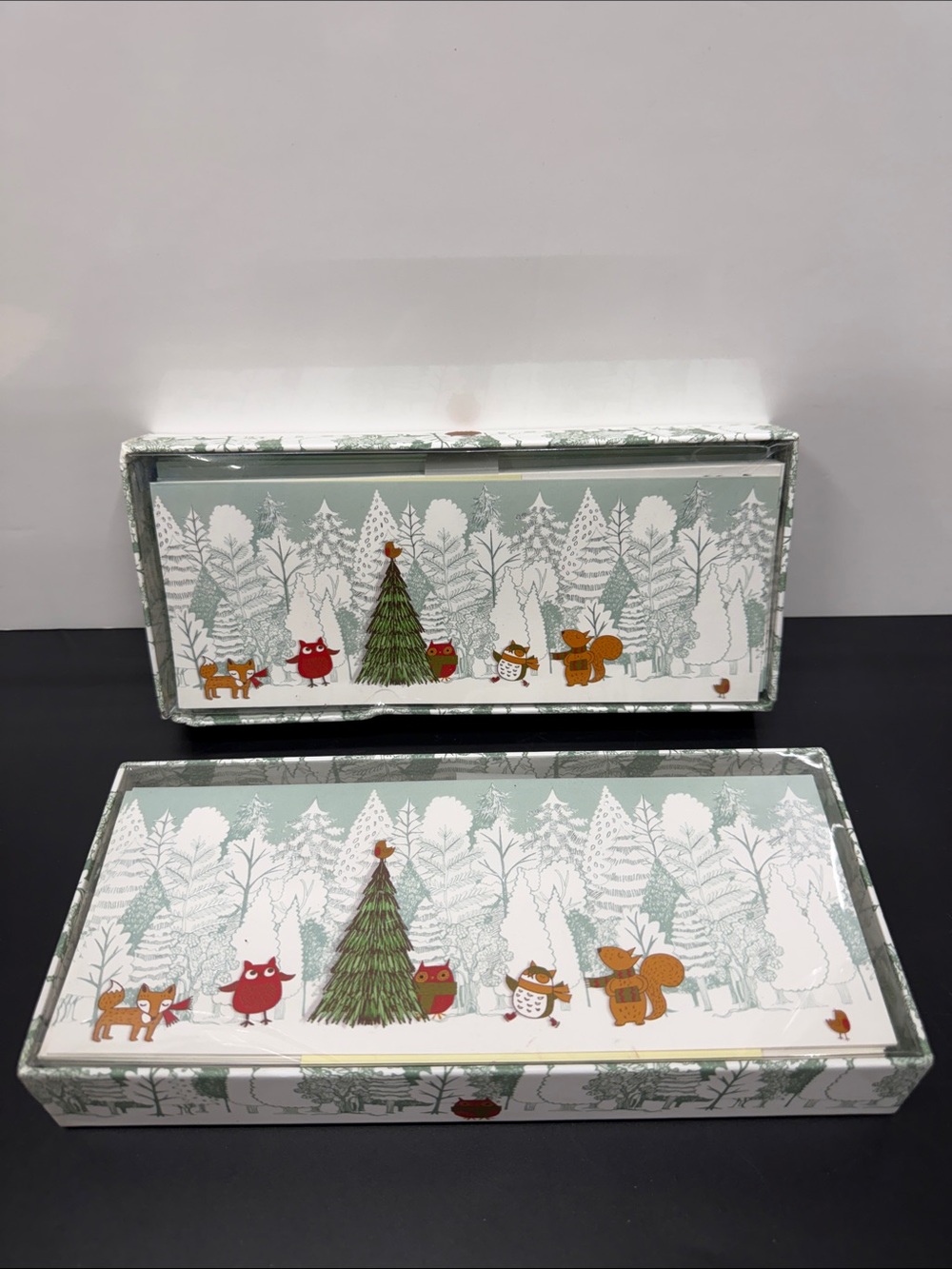 Woodland Friends Holiday Cards Box